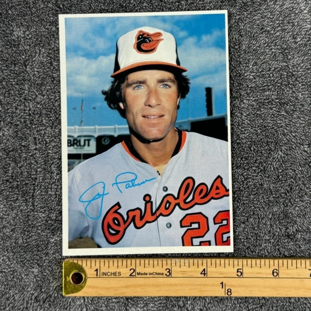 1980 Topps Jim Palmer Baltimore Orioles Oversized Card 5x7 Pitcher Number 4 - Picture 4 of 4